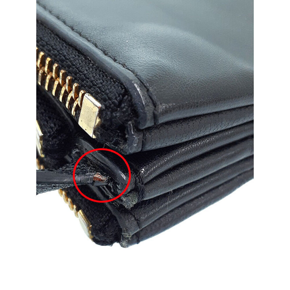 Celine Trio Leather Crossbody Bag Black - Picture 7 of 9